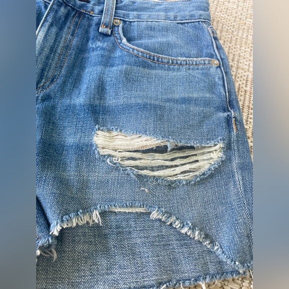 NWT Rag & Bone Dre Low-Rise denim shorts in size 24 - Picture 9 of 10